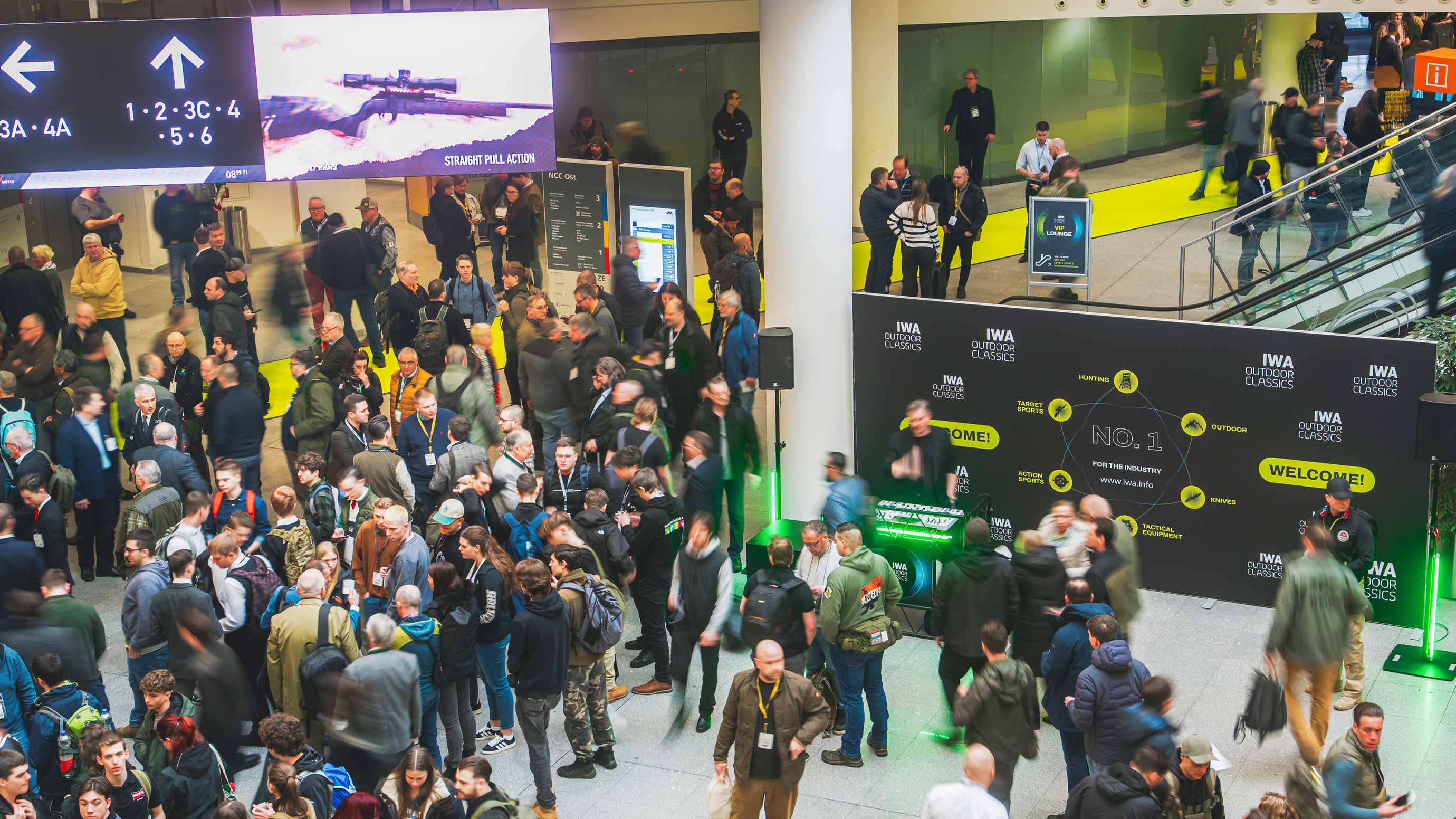 Overview of the entrance area of NCC East